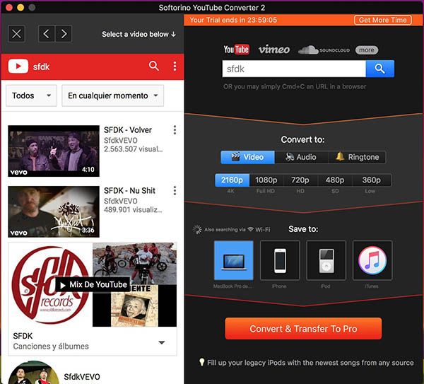 Softorino YouTube Converter 2