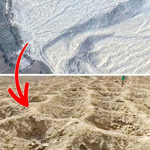 Dãy hố bí ẩn tại Peru