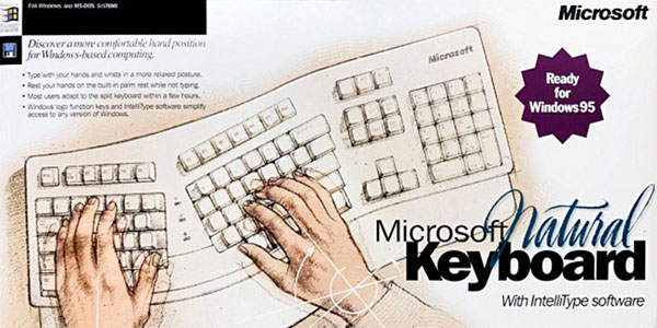 Natural Keyboard của Microsoft 